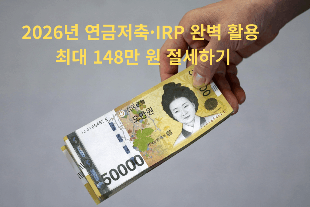 2026년 연금저축·IRP 완벽 활용법
