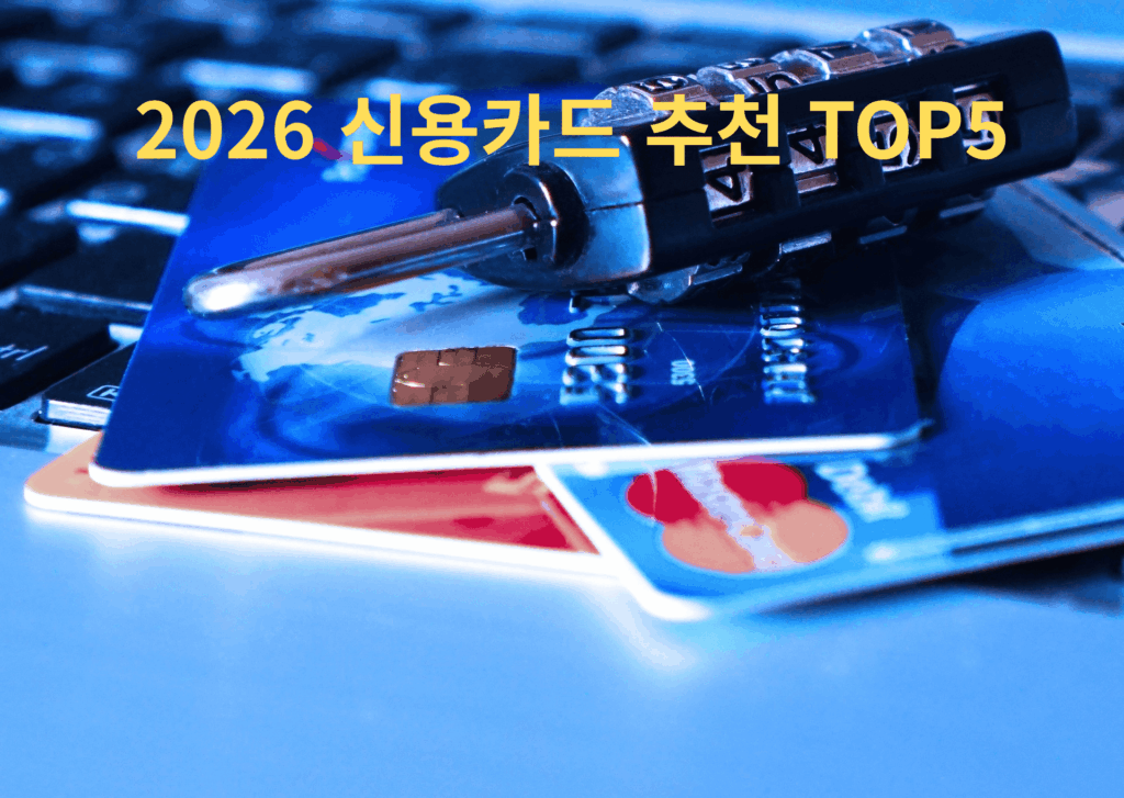 2026 신용카드 추천 TOP5